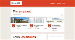 Desktop Screenshot of blog-cao.com
