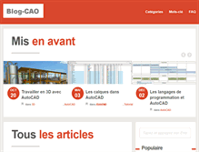 Tablet Screenshot of blog-cao.com